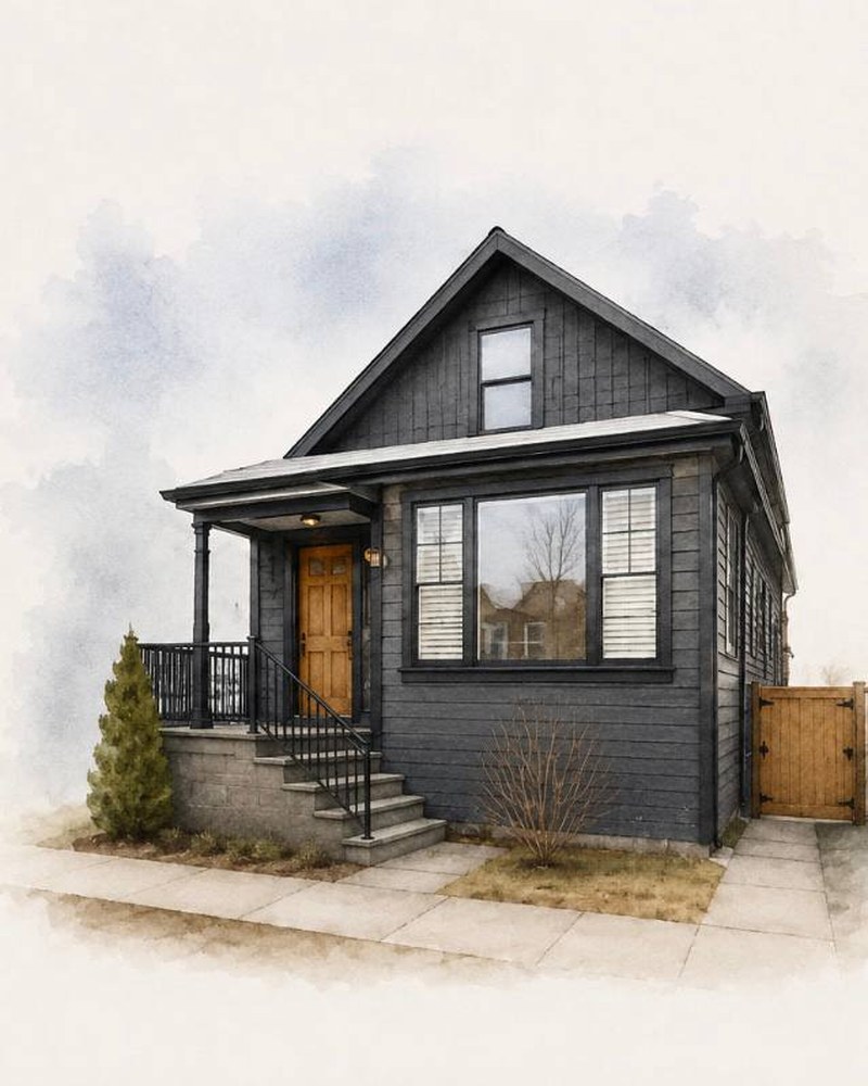 The first Clarity House — the founder's former home, restored into a sober living residence